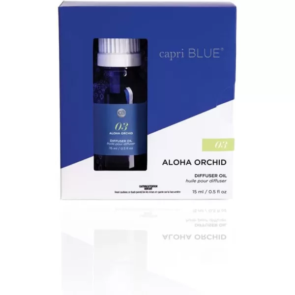 Capri Blue Volcano Electric Oil Diffuser Refill  Long Lasting Aroma for Oil Diffusers  Use with Electric Aromatherapy Diffusers for Home  Essential Oils for Diffusers 05 fl ozAloha Orchid