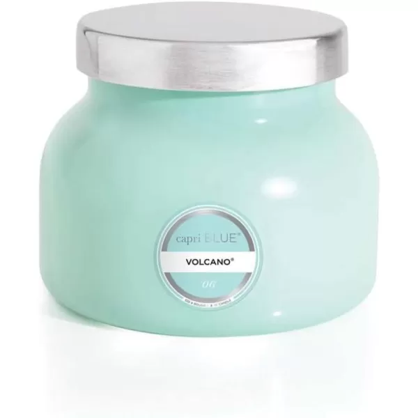 Capri Blue Volcano Scented Candles  Luxury Candles for Home Scented with Tropical Fruit ampamp Sugared Citrus  Soy Candle Wax Blend  Tropical Candle  Jar Candles  Blue Candle 19 ozAqua
