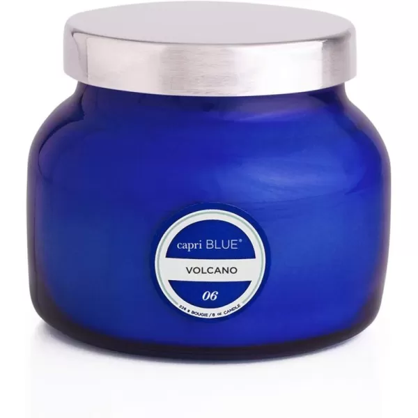 Capri Blue Volcano Scented Candles  Luxury Candles for Home Scented with Tropical Fruit ampamp Sugared Citrus  Soy Candle Wax Blend  Tropical Candle  Jar Candles  Blue Candle 19 ozBlue