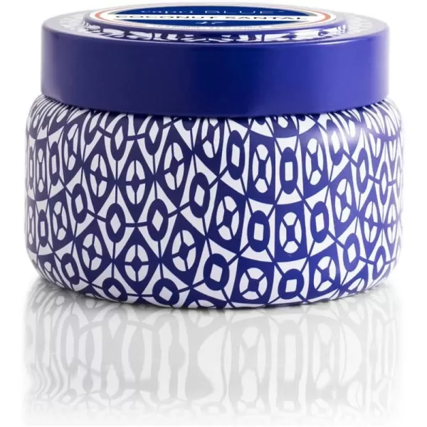 Capri Blue Coconut Santal Scented Candle  Printed Travel Tin Candle  Luxury Aromatherapy Candle 85 Oz