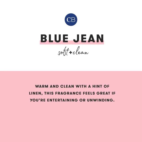 Capri Blue Blue Jean Body Wash  Linen Scented Liquid Body Soap  Moisturizing Body Wash  Paraben Sulfate CrueltyFree Vegan Body Wash 12 Oz