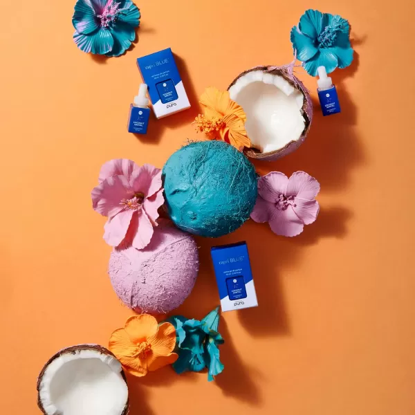 Capri Blue Pura Smart Home Plugin Diffuser Refills  Coconut Santal Capri Blue Pura Refills  Pura Diffuser Refills with Hibiscus ampamp Lime Scents  LongLasting Aromatherapy Diffuser Pack of 2Coconut Santal