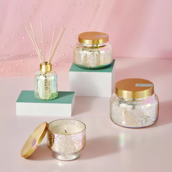 imageCapri Blue Reed Diffuser  Comes with Havana Vanilla Scented Diffuser Oil Diffuser Sticks and Mercury Iridescent Glass Bottle  Aromatherapy Diffuser 57 fl ozBlue Jean