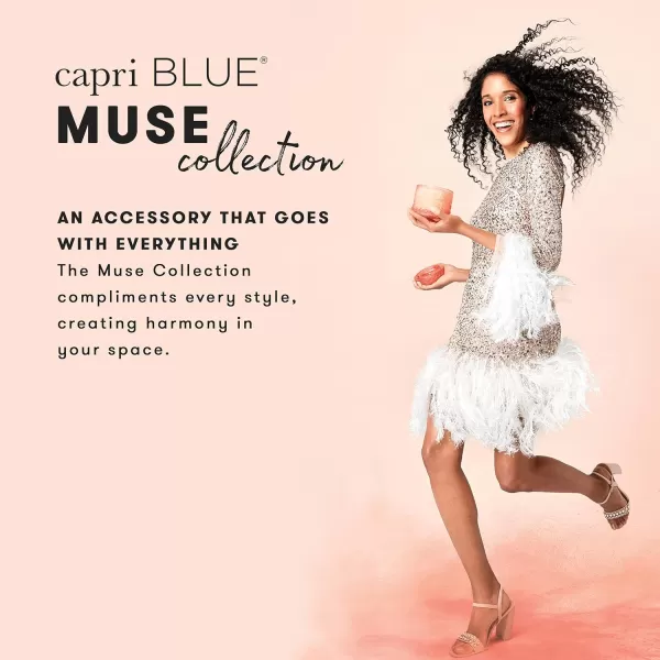 imageCapri Blue Muse Faceted Candle  11 Oz  Rain