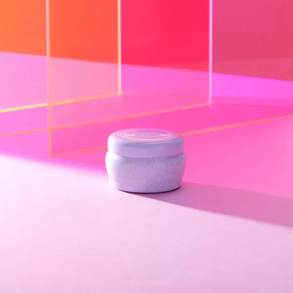 imageCapri Blue Volcano Scented Mini Tin Candle  Printed Mini Tin Jar Candle  Luxury Candles for Home Scented with Tropical Fruit ampamp Sugared Citrus  Soy Candle Wax Blend  Aqua Candle 3 ozDigital Lavender