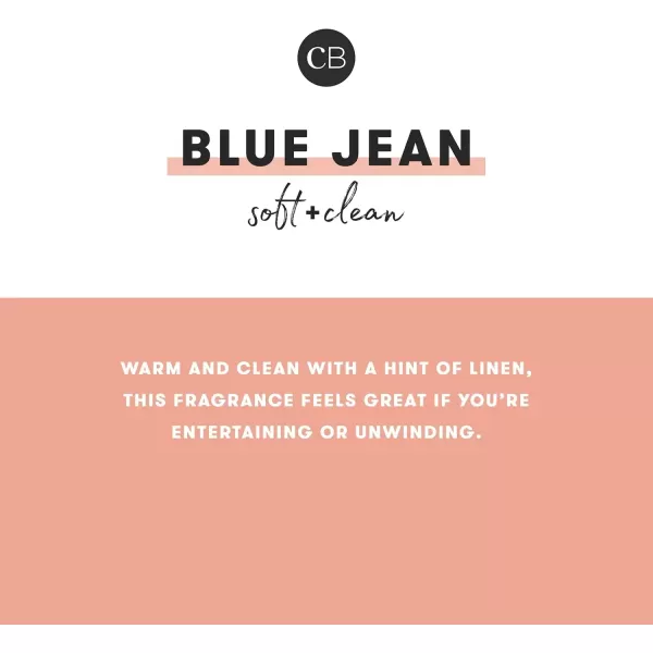 imageCapri Blue Jumbo Faceted Candle  30 Oz  Blue Jean