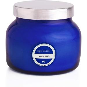 imageCapri Blue Volcano Scented Candles  Luxury Glass Jar Candles for Home Scented with Tropical Fruit ampamp Sugared Citrus  Soy Wax Blend  Capri Blue Volcano  Bubblegum Color 19 ozBlue