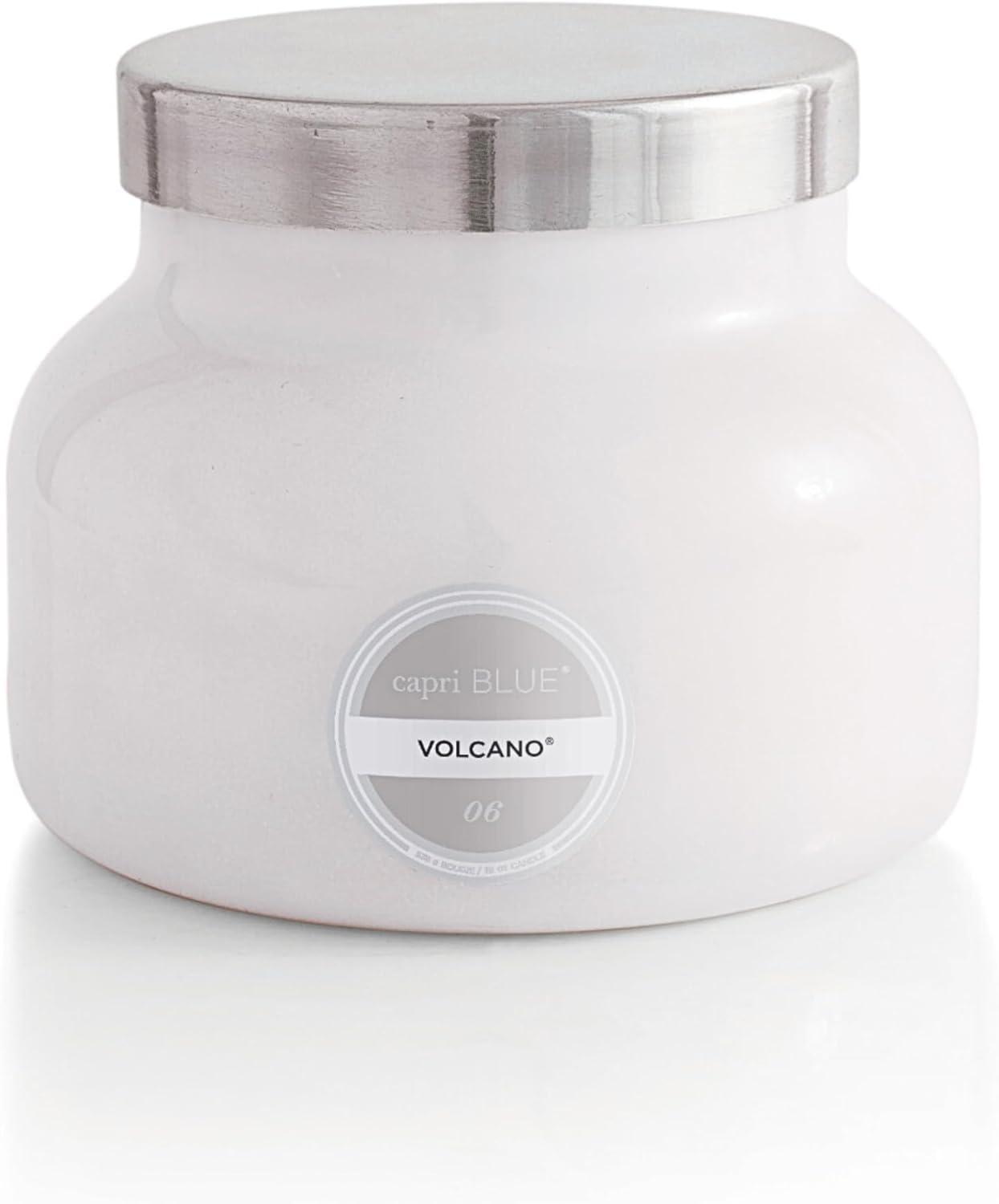 imageCapri Blue Volcano Scented Candles  Luxury Candles for Home Scented with Tropical Fruit ampamp Sugared Citrus  Long Lasting Soy Wax Blend  Petite Glass Jar Iced Matcha Green 8 ozWhite