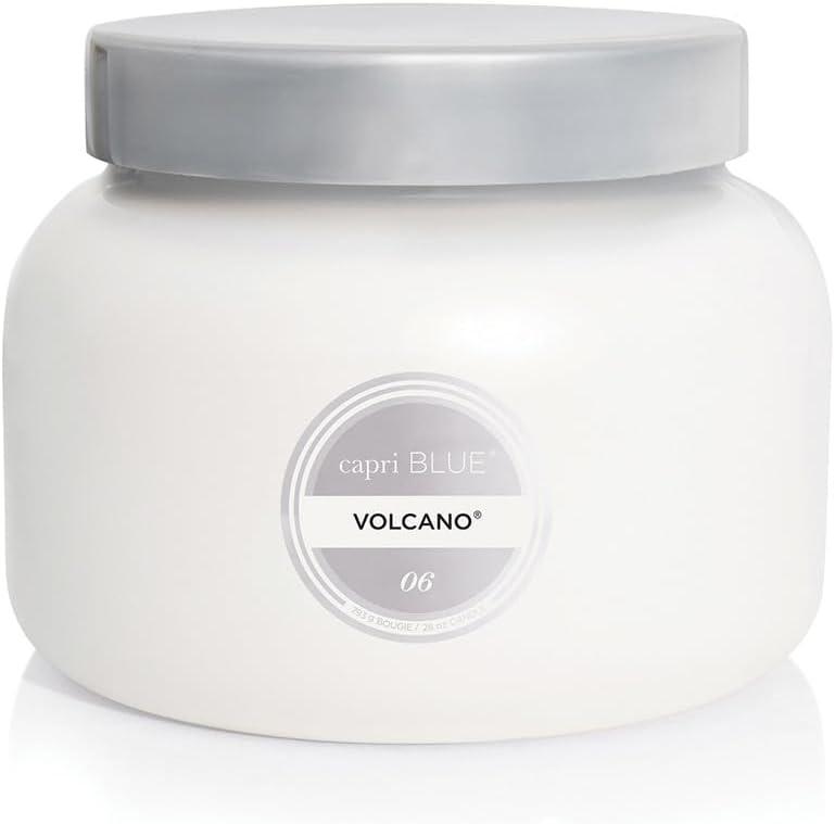 imageCapri Blue Volcano Scented Candles  Luxury Candles for Home Scented with Tropical Fruit ampamp Sugared Citrus  Long Lasting Soy Wax Blend  Petite Glass Jar Iced Matcha Green 8 ozWhite