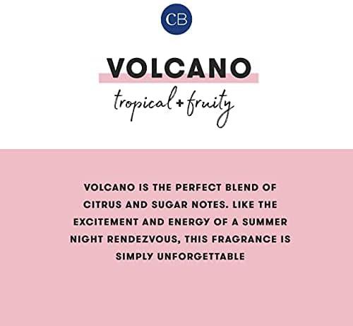 imageCapri Blue Volcano Scented Candles  Luxury Candles for Home Scented with Tropical Fruit ampamp Sugared Citrus  Long Lasting Soy Wax Blend  Petite Glass Jar Iced Matcha Green 8 ozBlue