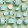imageCapri Blue Volcano Scented Candles  Luxury Candles for Home Scented with Tropical Fruit ampamp Sugared Citrus  Long Lasting Soy Wax Blend  Petite Glass Jar Iced Matcha Green 8 ozAqua