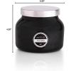 imageCapri Blue Volcano Scented Candles  Luxury Candles for Home Scented with Tropical Fruit ampamp Sugared Citrus  Long Lasting Soy Wax Blend  Petite Glass Jar Iced Matcha Green 8 ozBlack