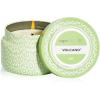 imageCapri Blue Volcano Scented Candles  Printed Travel Tin  Blended Soy Candles for Home Scented with Tropical Fruits ampamp Sugared Citrus  Spring Home Decor Iced Matcha Green Color 85 ozIced Matcha Green