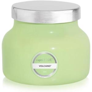 imageCapri Blue Volcano Scented Candles  Luxury Candles for Home Scented with Tropical Fruit ampamp Sugared Citrus  Long Lasting Soy Wax Blend  Petite Glass Jar Iced Matcha Green 8 ozIced Matcha Green