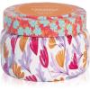 imageCapri Blue Scented Candles for Women ampamp Men  Pattern Play Travel Tin Small Candles  Soy Wax Blend  Luxury Home Decor with Notes of Pineapple Lemon Flower ampamp Sugarcane Pineapple Flower 85 oz