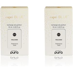 imageCapri Blue Pura Diffuser Refills  Luxury Home Fragrance  Long Lasting Oil Diffuser Scents with Notes of Brown Sugar Cinnamon ampamp Raspberry Cream Sugared Spice Twist Pack of 2 Pura RefillsHoliday Volcano