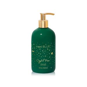 imageCapri Blue Large Moisturizing Hand Wash Soap  Liquid Hand Soap with Pump Bottle  Gentle ampamp Hydrating Skin Care  Notes of Frosted Fir Snowy Woods Pine ampamp Sage Crystal Pine 118 fl oz