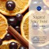 imageCapri Blue Royal Gem Holiday Candles  Jar Candles  Soy Wax Blend with Glass Candle Holder  Scented Candles for Home Sugared Spice Twist 8 oz