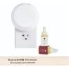 image:imageCapri Blue x Pura 4  Smart Fragrance Diffuser Plug in Kit  Includes 1 Pura Diffuser  2 Fragrance Refill Vials  Long Lasting Scents  LED Light  24 GHz WiFi Required VolcanoTinsel  Spice  Volcano