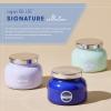 image:imageCapri Blue Volcano Printed Travel Tin Jar Candle  Luxury Candle with a Long Lasting Soy Wax Blend  Scented with Tropical amp Fruity Fragrance Aqua Color 85 oz Pack of 2
