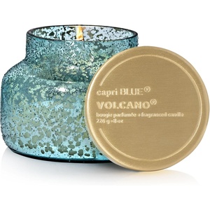 image:imageCapri Blue Volcano Scented Candles  Glass Jar  Aqua Opaline Blue 8 ozVolcano