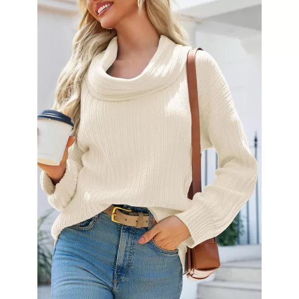 Saodimallsu Womens Off The Shoulder Sweater Top Oversized 2024 Fall Batwing Boat Neck Knit Sexy Casual PulloverBeige