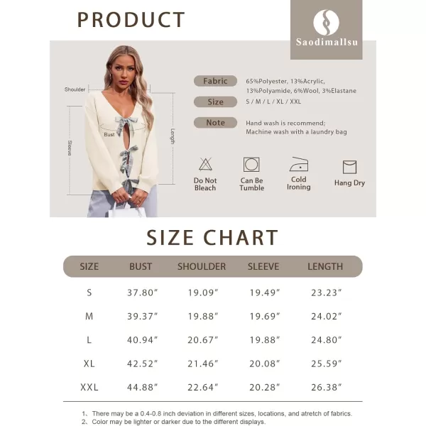 Saodimallsu Womens V Neck Long Sleeve Sweater Fall Trendy Sequin Bow Cropped Sexy Loose Knit Pullover Jumper TopsLight Blue