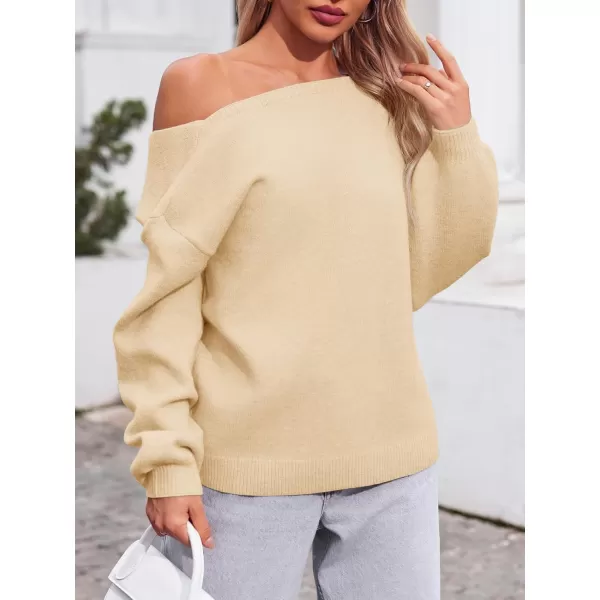 Saodimallsu Womens V Neck Long Sleeve Sweater Fall Trendy Sequin Bow Cropped Sexy Loose Knit Pullover Jumper TopsLight Khaki