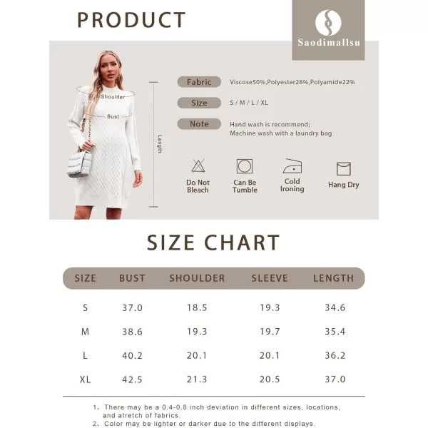 imageSaodimallsu Womens Maternity Sweater Dress Cable Knit Sexy Bodycon Crew Neck Long Sleeve Fall Mini Sweaters DressesBeige