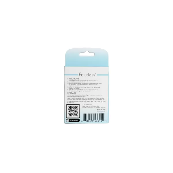 Fearless Tape Hair System Double Sided Tape  36 Count C Countours WeekDay