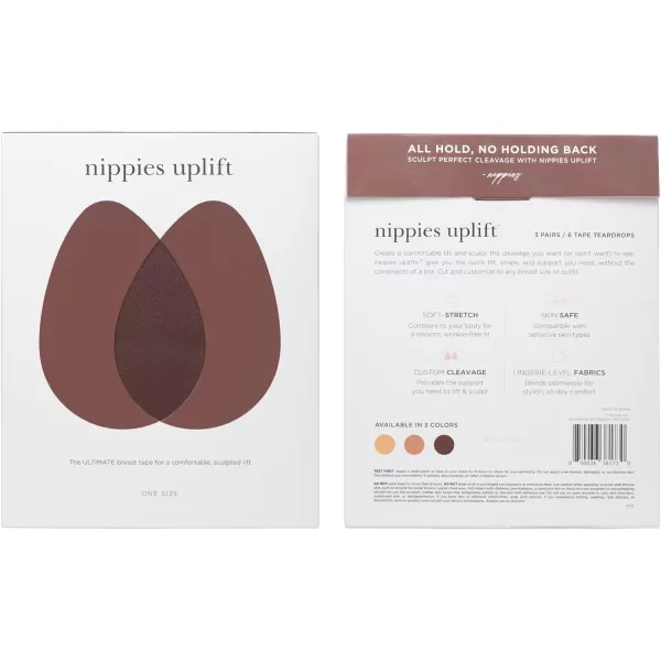 Nippies Breast Lift Tape  2inch Wide Adhesive Fashion Tape For Skin and Body Invisible Under ClothingCoco  Uplift