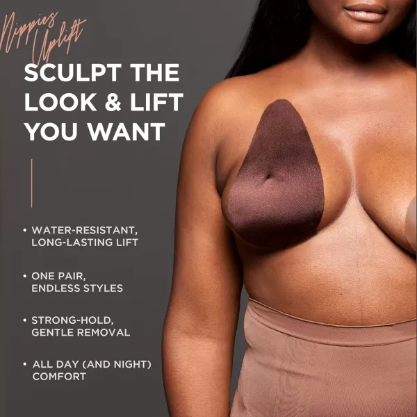 Nippies Breast Lift Tape  2inch Wide Adhesive Fashion Tape For Skin and Body Invisible Under ClothingCoco  Uplift