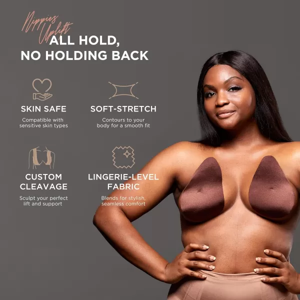 Nippies Breast Lift Tape  2inch Wide Adhesive Fashion Tape For Skin and Body Invisible Under ClothingCoco  Uplift