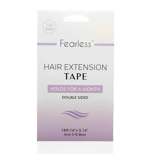 Fearless Tape  Hair Extension Tape Monthly  120 TabsEnvelope for TapeIn Hair Extensions