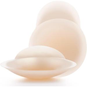 imageNippies Nipple Cover  Sticky Adhesive Silicone Nipple Pasties  Reusable Pasty Nipple Covers for Women with Travel BoxLifts Crme