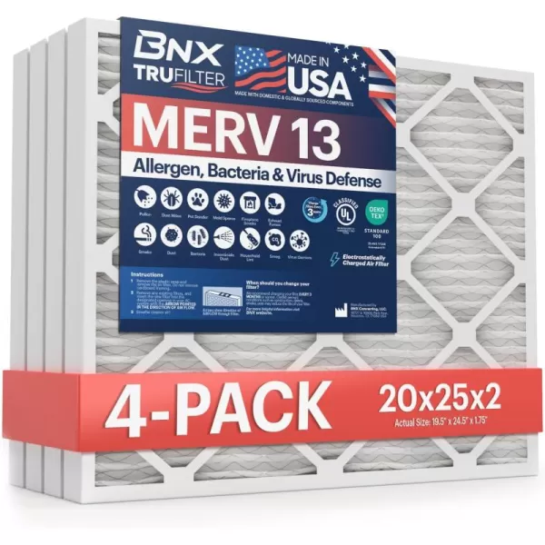 20x25x2 4-Pack