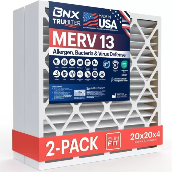 20x20x4 2-Pack (Slim Fit)