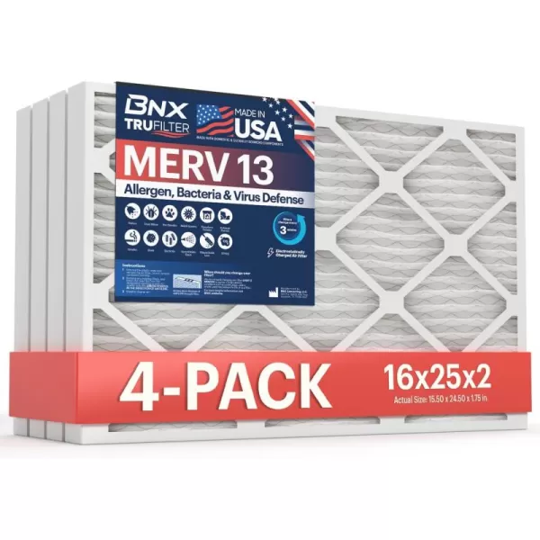 16x25x2 4-Pack