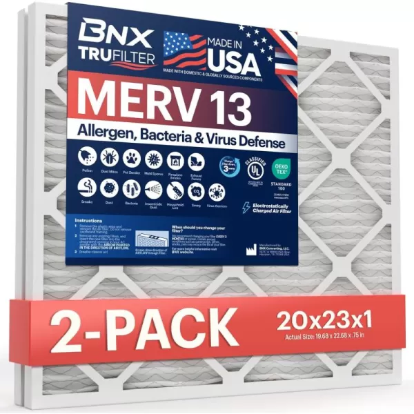 20x23x1 2-Pack