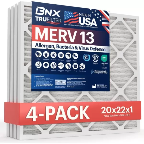 20x22x1 4-Pack