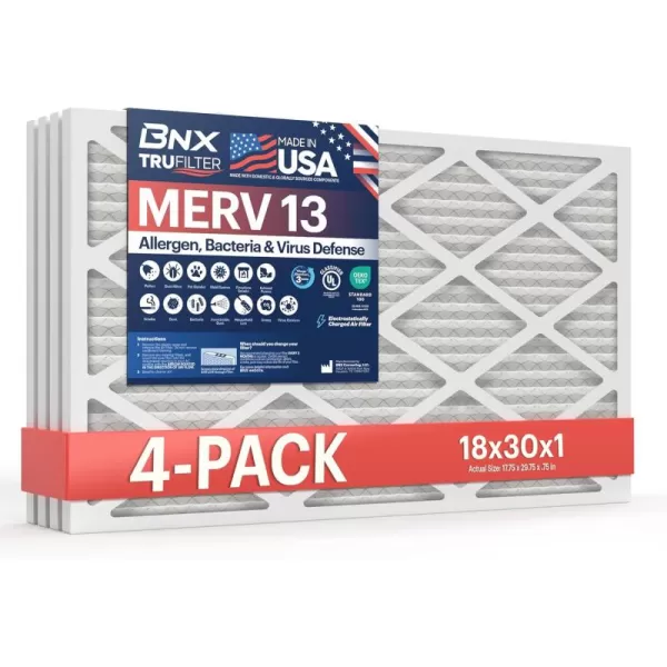 18x30x1 4-Pack