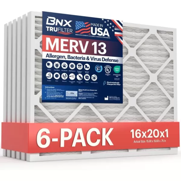 16x20x1 6-Pack