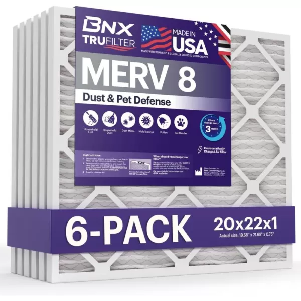 20x22x1 6-Pack