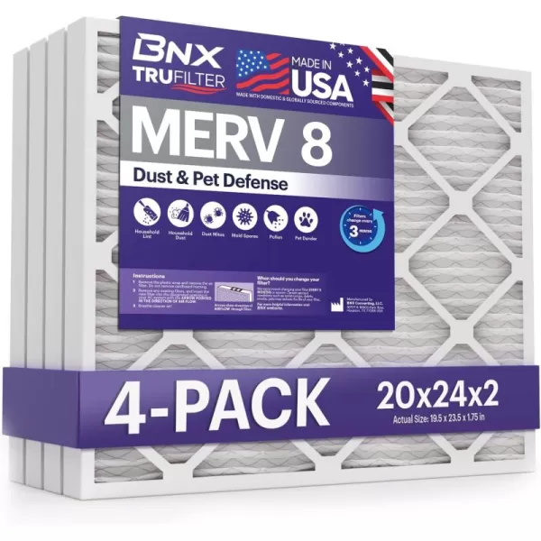 20x24x2 4-Pack