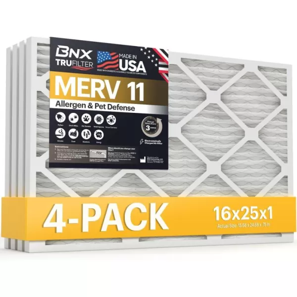 16x25x1 4-Pack