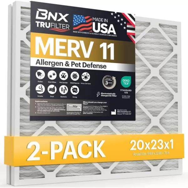 20x23x1 2-Pack