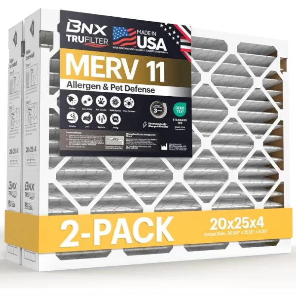 20x25x4 2-Pack (AprilAire Compatible)