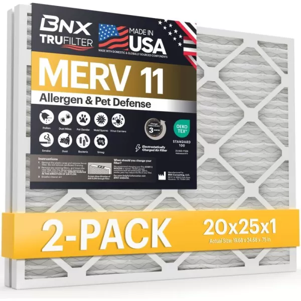 20x25x1 2-Pack