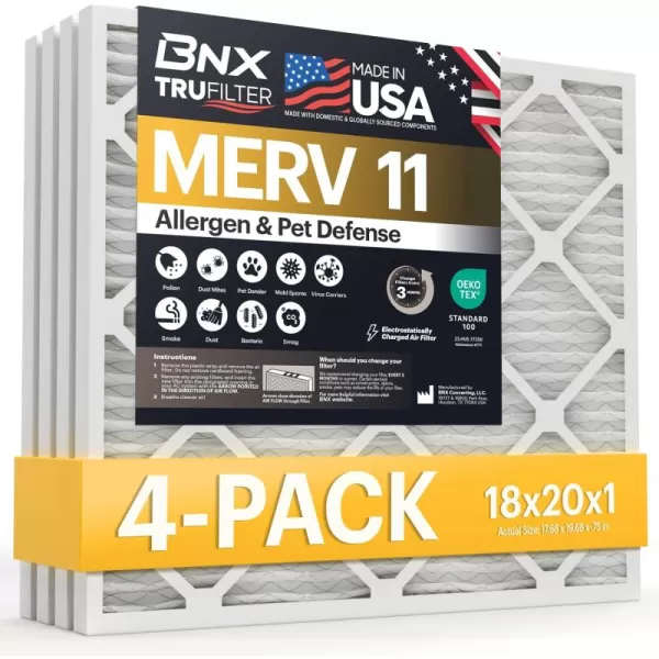 18x20x1 4-Pack