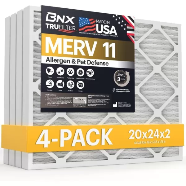 20x24x2 4-Pack
